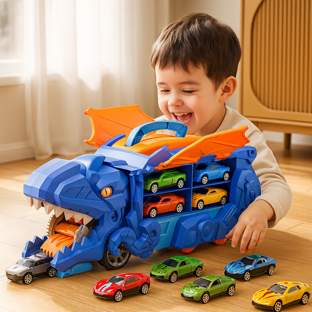 Fun Dinosaur Convertible Toy Set