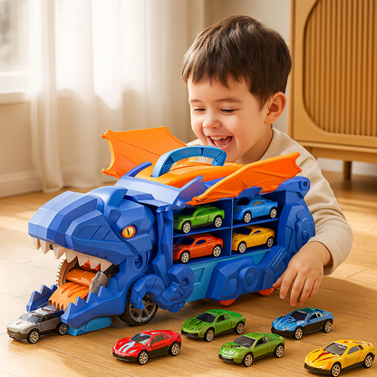 Fun Dinosaur Convertible Toy Set