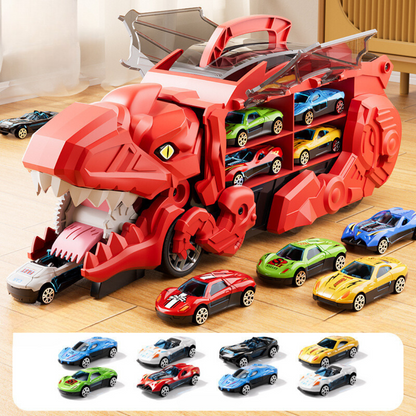 Cool Transforming Dino Car Playset