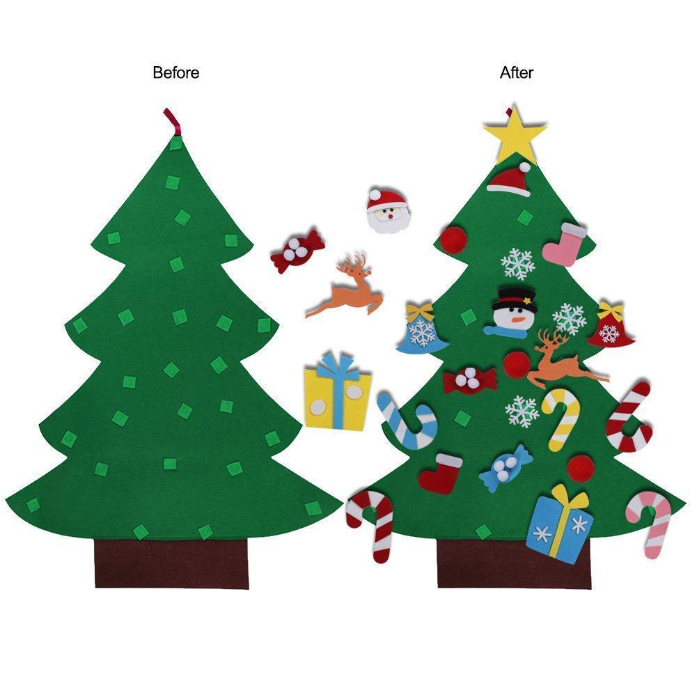 Simple Handmade Christmas Tree Ornament