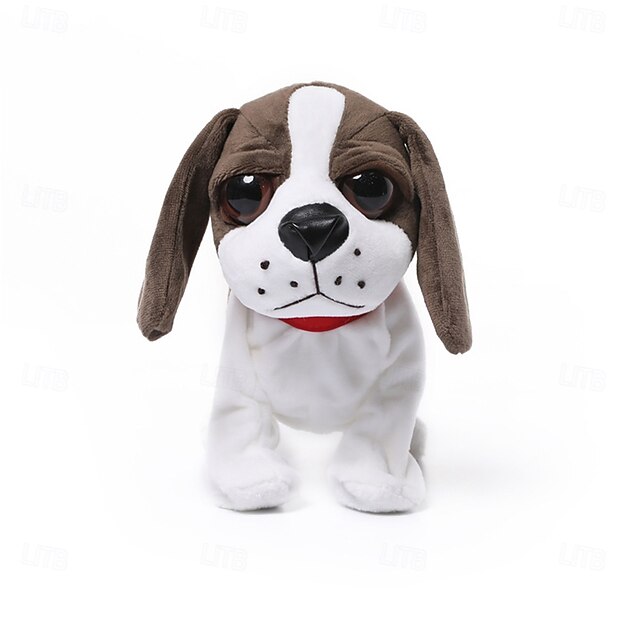 Fun Animated Puppy Toy with Voice Control - Luxicro