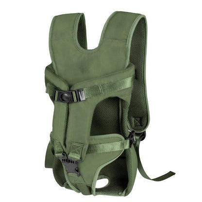 Breathable Pet Backpack with Mesh Panels and Comfort Straps