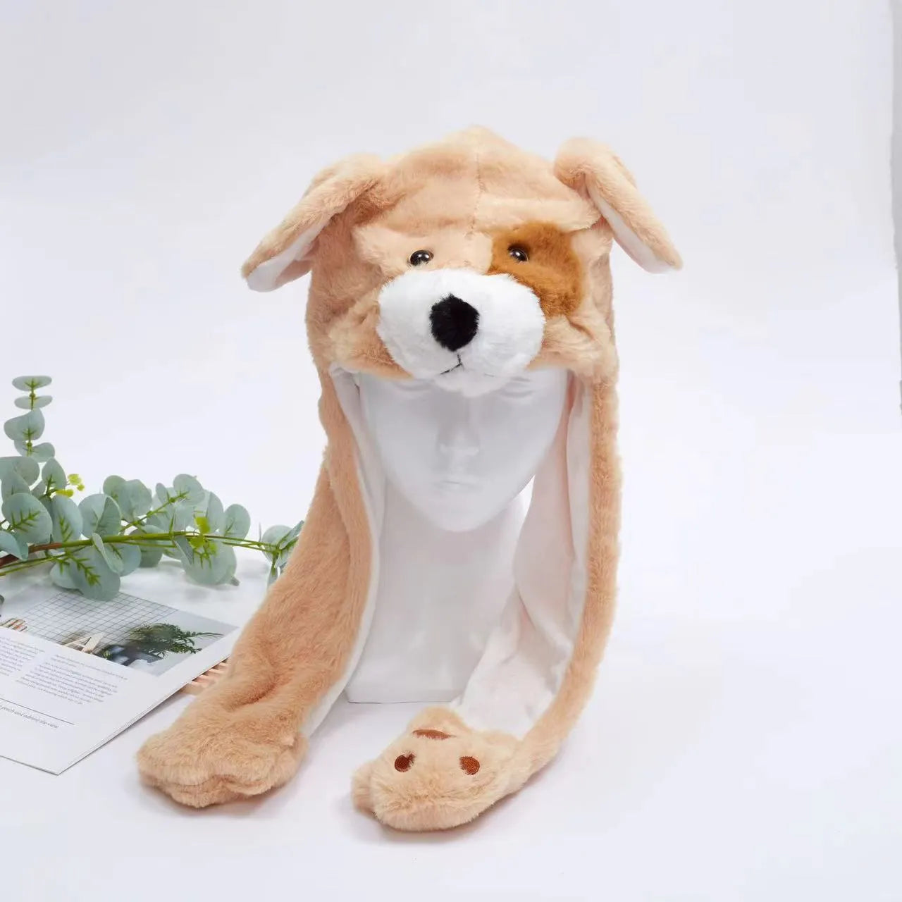 Cute Rabbit Beanie with Ear Flaps