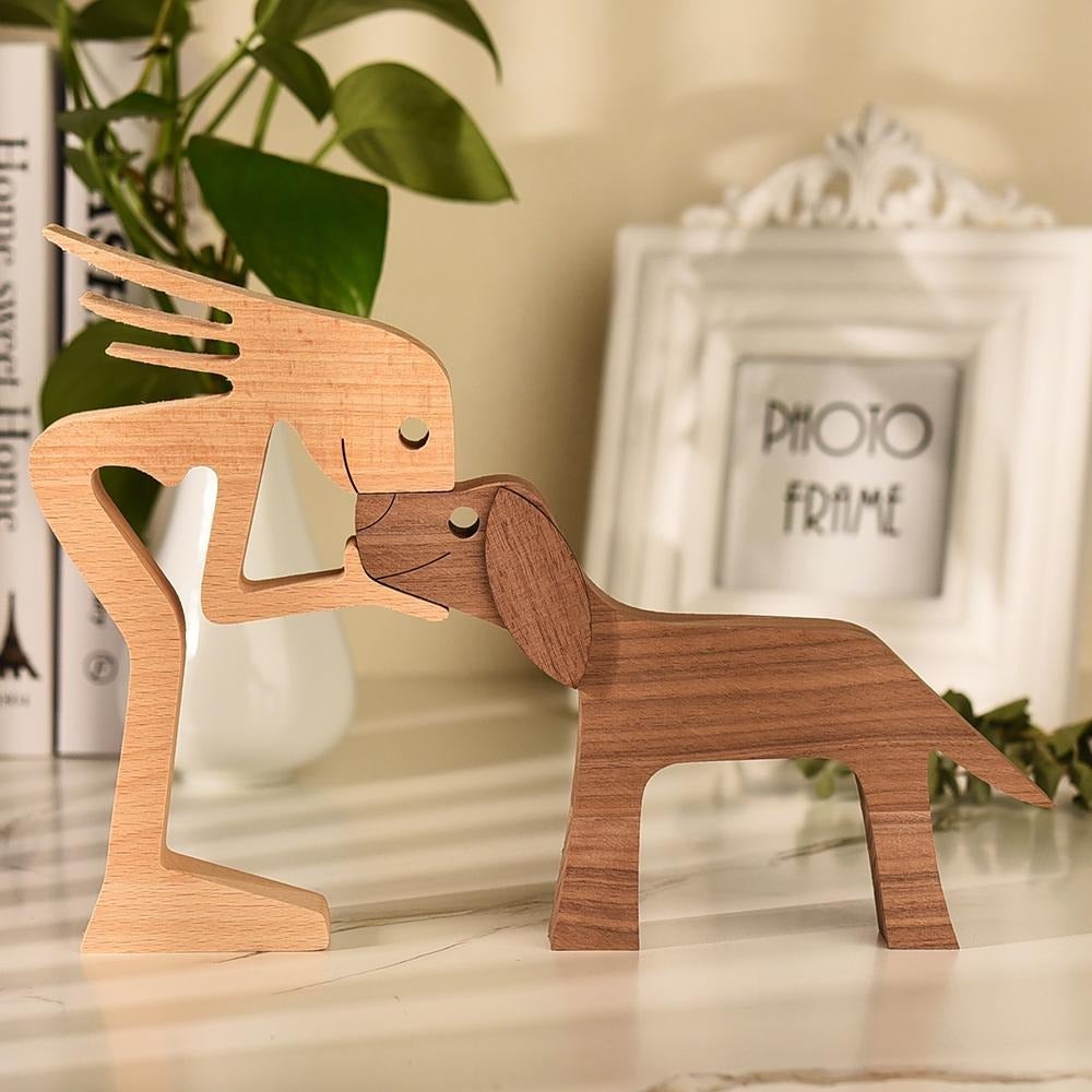 Exclusive Artisan Dog Statue Figurine