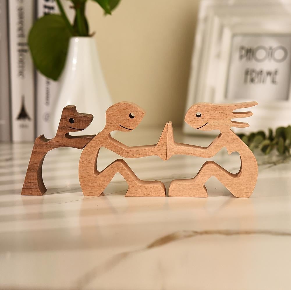 Cute Handmade Pet Dog Statue