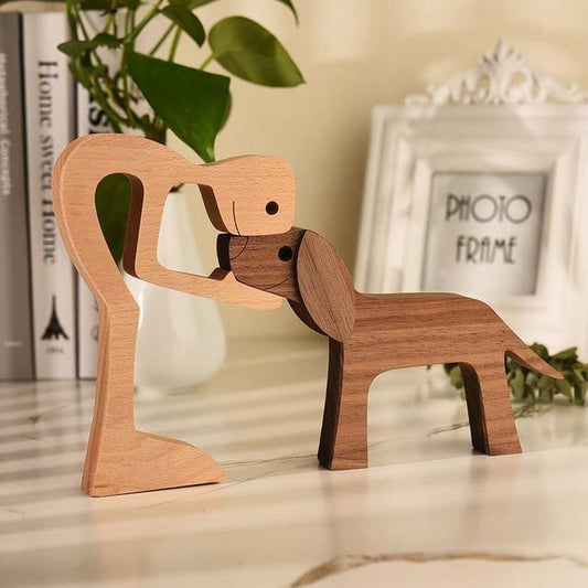 Cute Handmade Pet Dog Statue - Luxicro