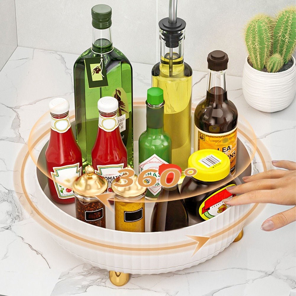 Adjustable Spinning Office Tray