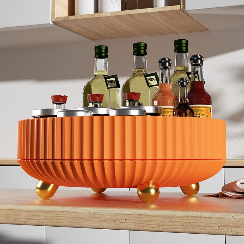 Adjustable Spinning Office Tray