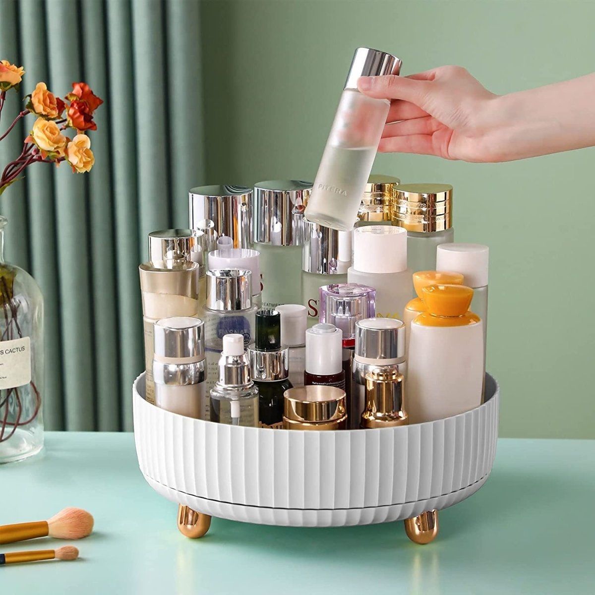 Stylish Spinning Food Platter - Luxicro