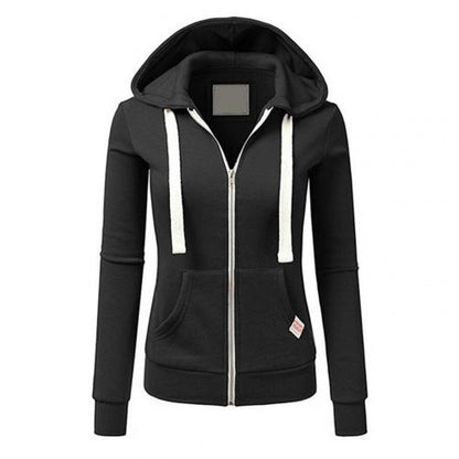 Cozy Fit Women's Fleece Zip Up Hoodie