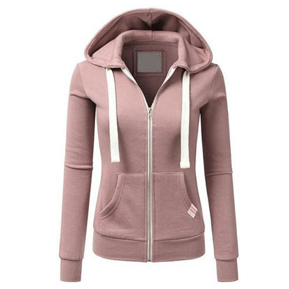 Cozy Fit Women's Fleece Zip Up Hoodie