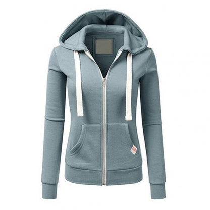 Cozy Fit Women's Fleece Zip Up Hoodie - Luxicro