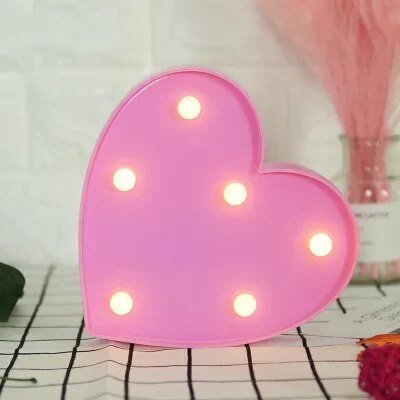 Romantic Pink Desk Lamp