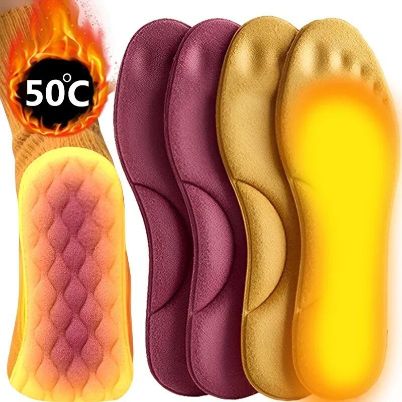 Warm Heated Insoles for Cold Feet - Luxicro