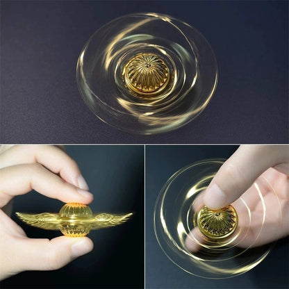Relaxing Golden Fidget Spinner Toy