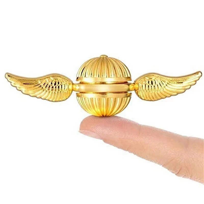 Relaxing Golden Fidget Spinner Toy - Luxicro