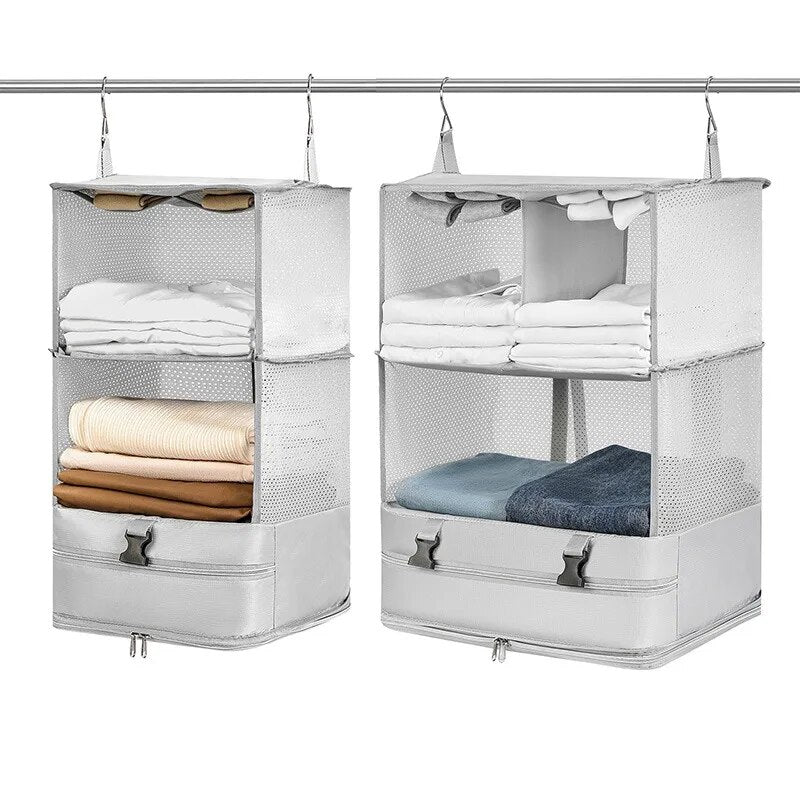 Portable Luggage Bag with Spacious Packing Compartment