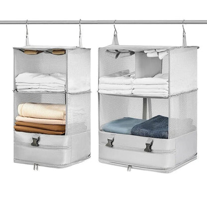 Portable Luggage Bag with Spacious Packing Compartment