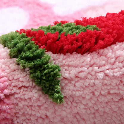 Vibrant Flower Bath Mat
