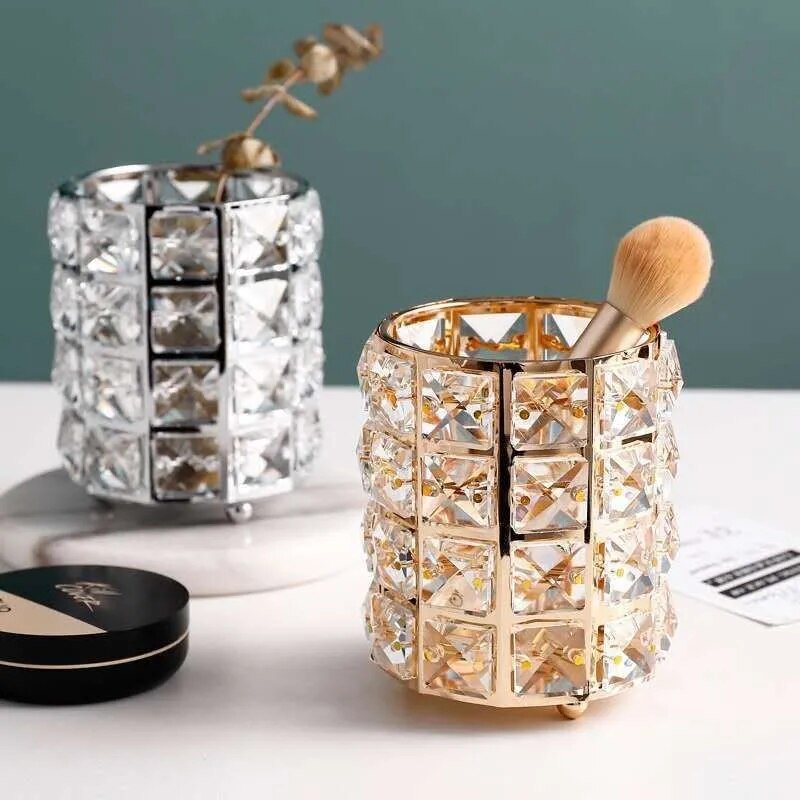 Sparkling Crystal Bathroom Toothbrush Holder