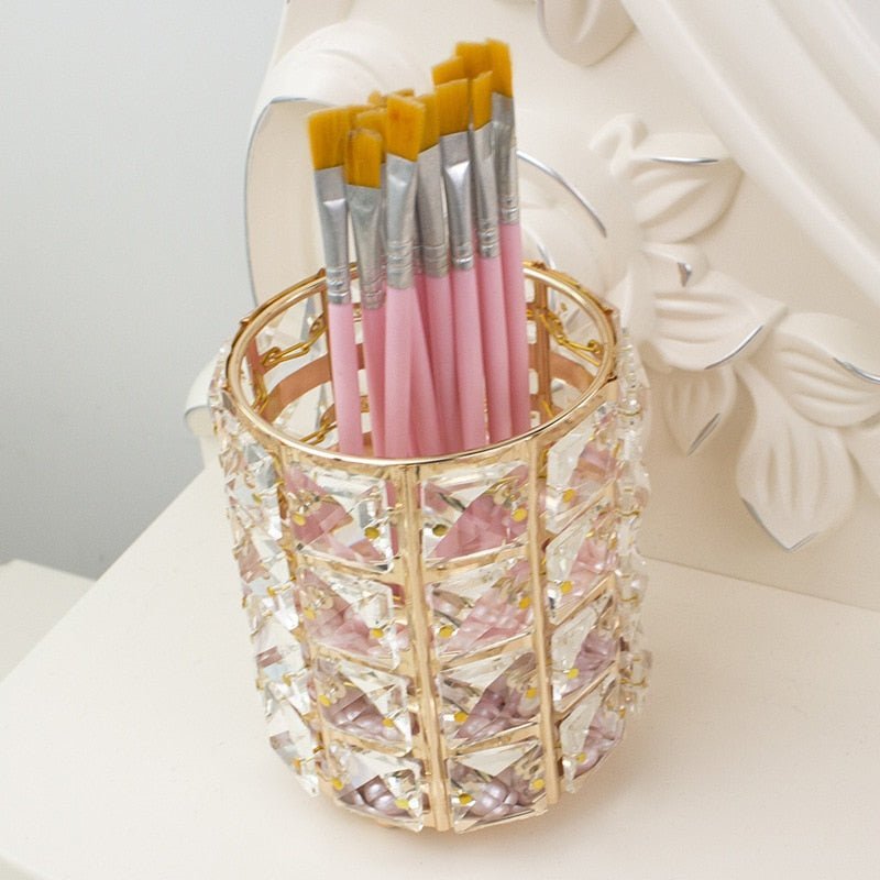 Sparkling Crystal Bathroom Toothbrush Holder