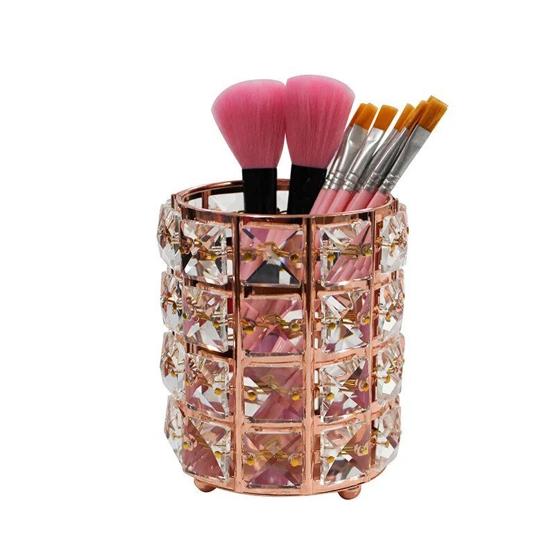 Elegant Glass Bathroom Toothbrush Holder