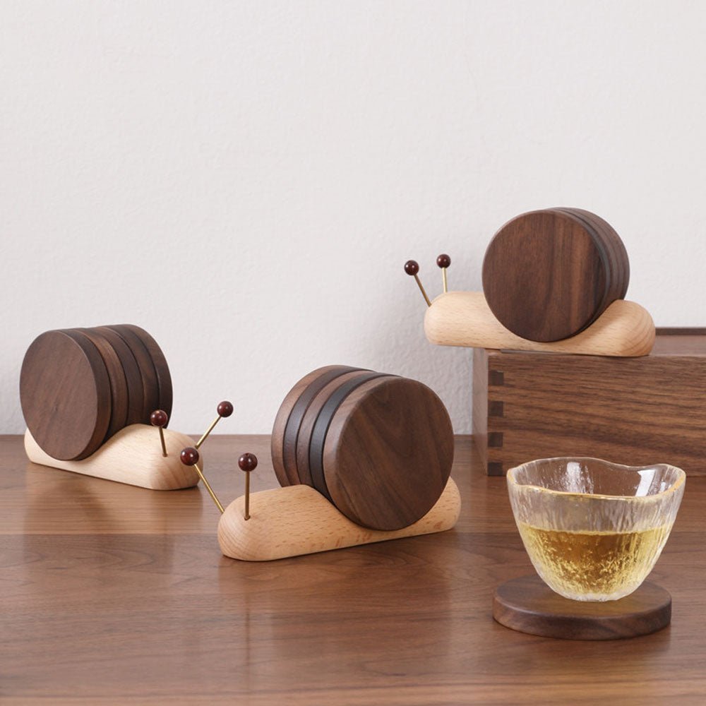 Cute Garden Stone Coasters