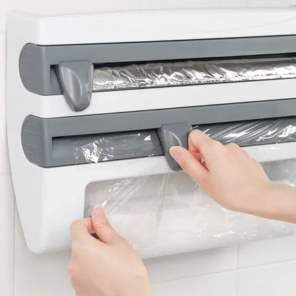 Compact Wrap Dispenser for Kitchen Roll Storage