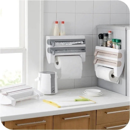 Compact Wrap Dispenser for Kitchen Roll Storage