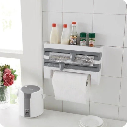 Compact Wrap Dispenser for Kitchen Roll Storage