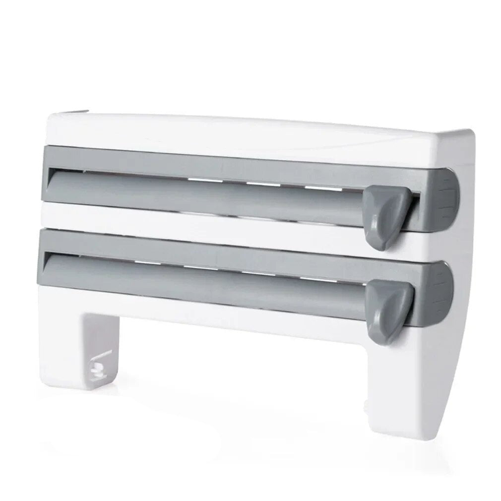 Compact Wrap Dispenser for Kitchen Roll Storage - Luxicro