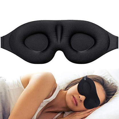 Best Contoured Sleep Eye Mask for Rest - Luxicro