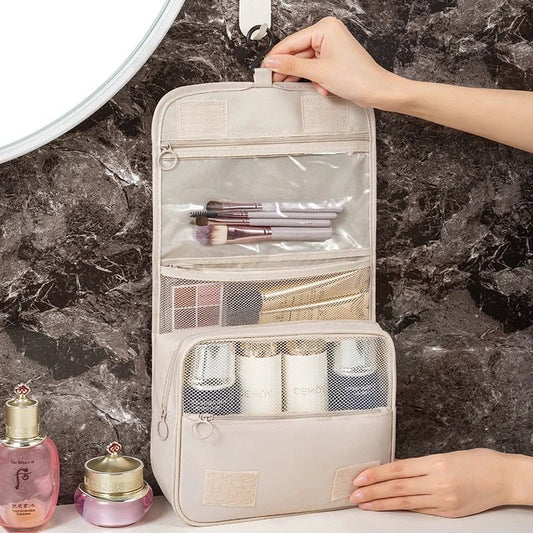 Compact Travel Bag for Makeup and Essentials - Luxicro