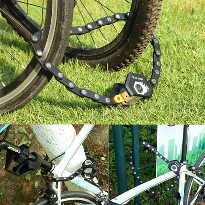 Compact Folding Bike Lock Secure Device