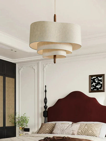 Simple Fabric Pendant Lamp for Warm Home Lighting - Luxicro