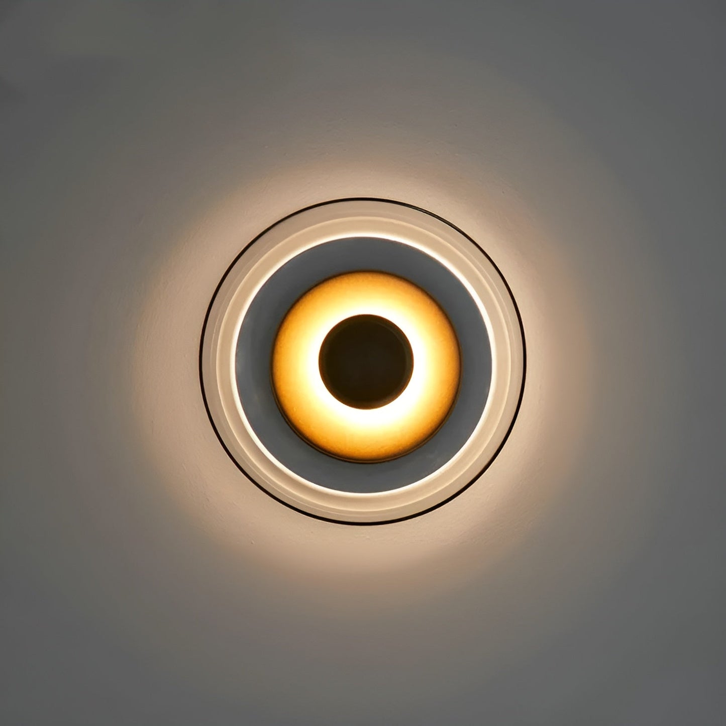 Elegant Glass Gold LED Wall Light