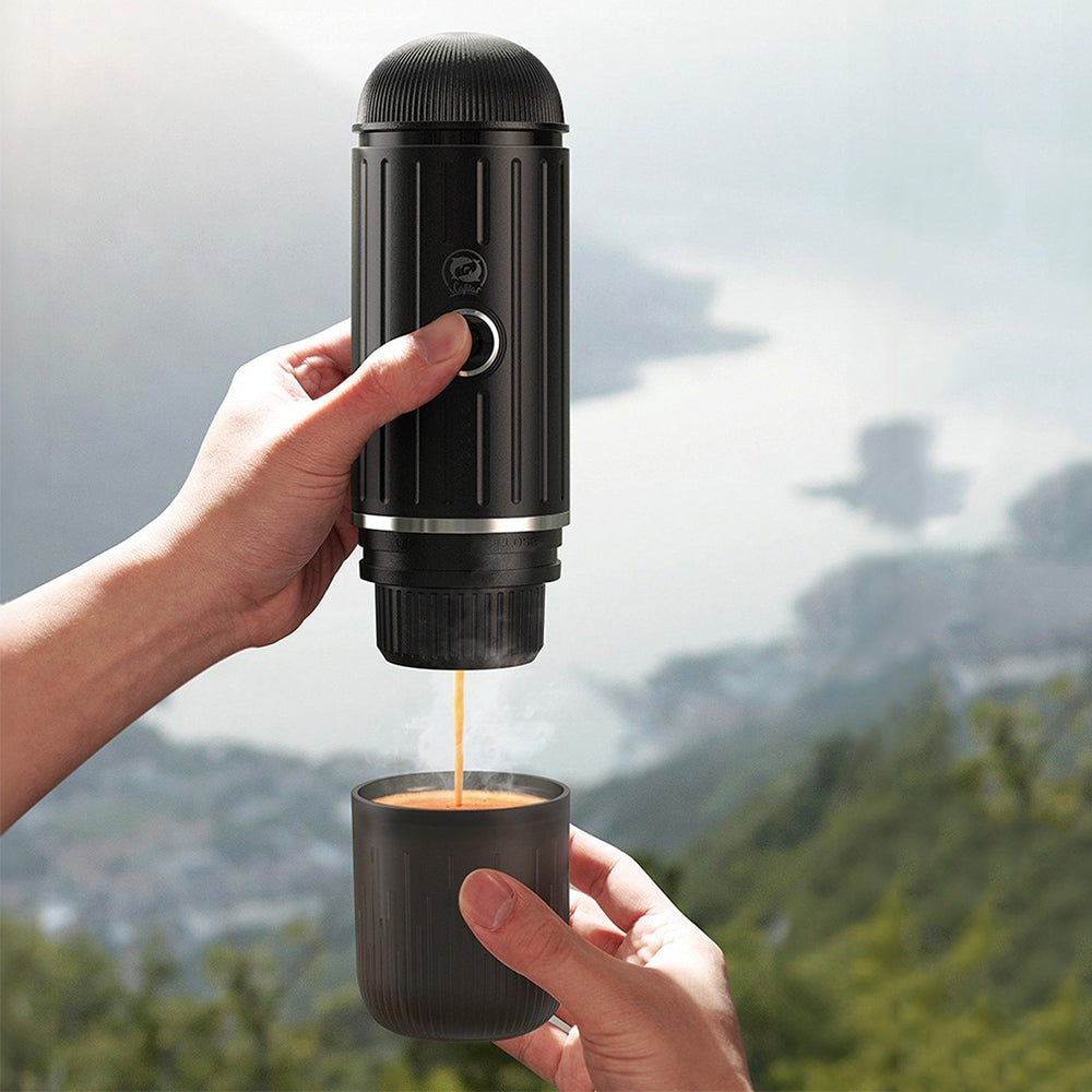Compact Portable Espresso Machine with USB Charger