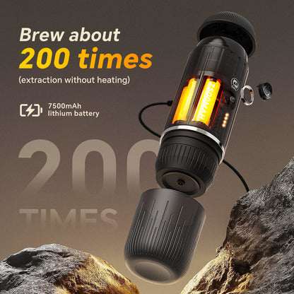 Portable Rechargeable Coffee Maker with USB Charger