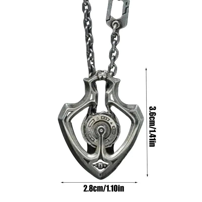 Classic Automatic Steampunk Gear Necklace