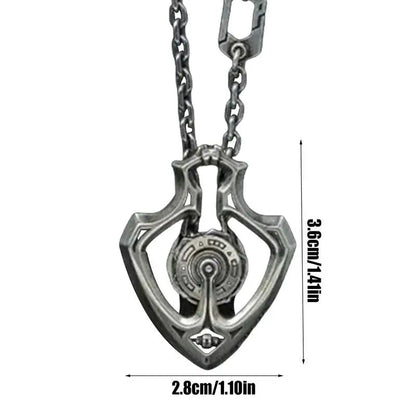 Classic Automatic Steampunk Gear Necklace