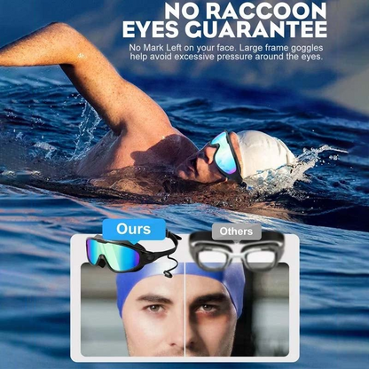 Clear Vision Waterproof Swim Goggles