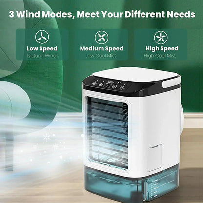 Compact Portable Air Cooler | Fast Cooling, Silent Operation