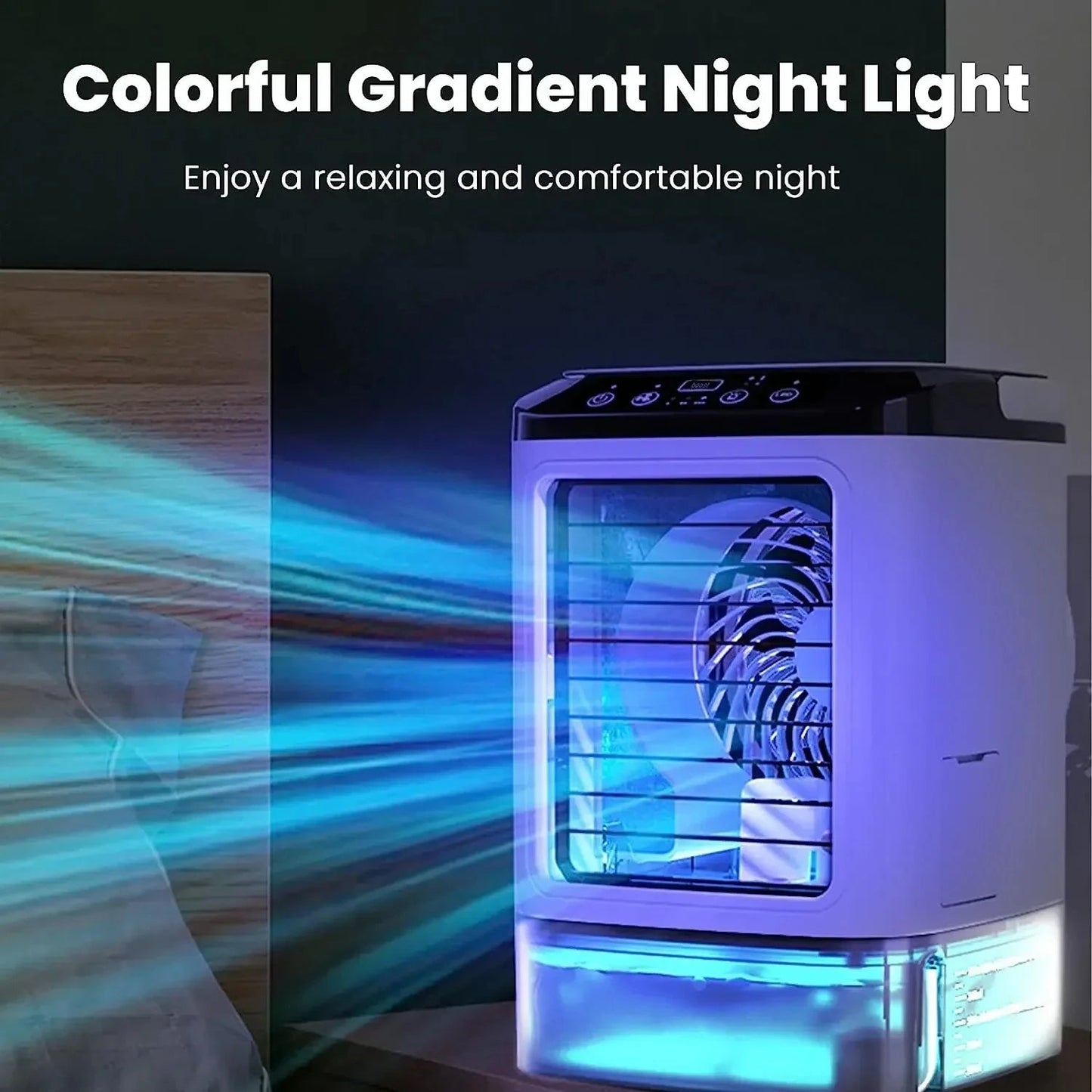 Compact Portable Air Cooler | Fast Cooling, Silent Operation