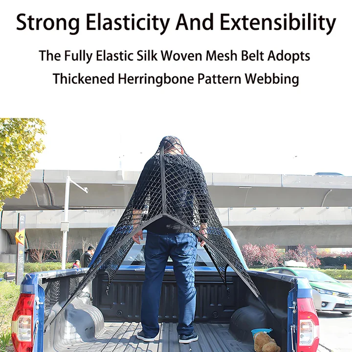 Durable Pickup Truck Bed Cargo Net
