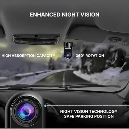 HD Car Dashboard Camera with Night Vision