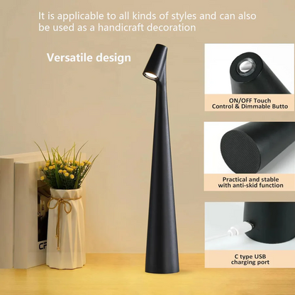 LED Reading Lamp with Touch Dimmer and Color Change