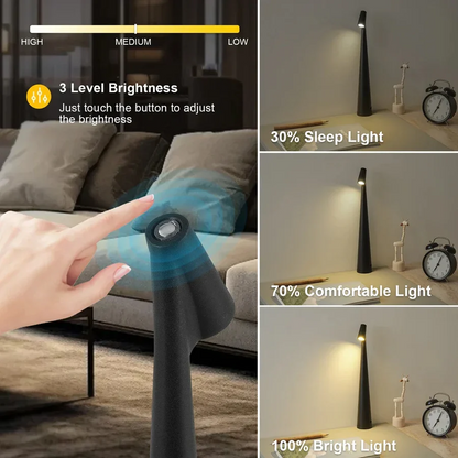 LED Reading Lamp with Touch Dimmer and Color Change