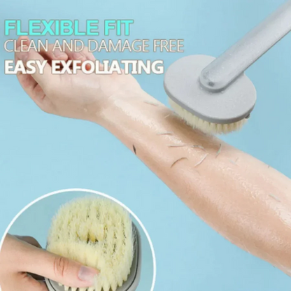 Exfoliating Long Handled Shower Back Scrubber