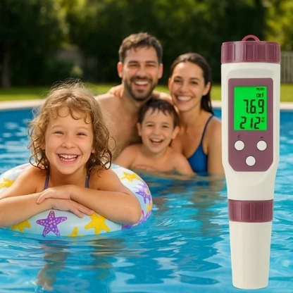 Accurate Pool Water Tester for PH and Chlorine Levels
