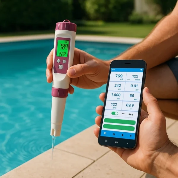 Accurate Pool Water Test Kit For pH And Chlorine Levels - Luxicro
